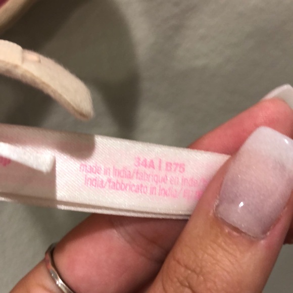 tan pink bra - Picture 3 of 3